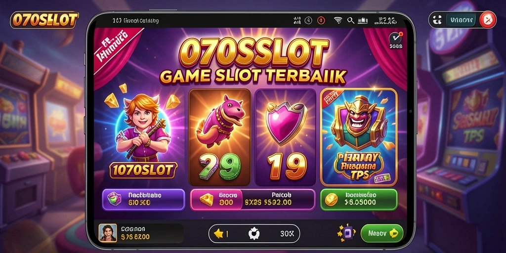 Tampilan gameplay seru dan menarik dari 070SLOT.