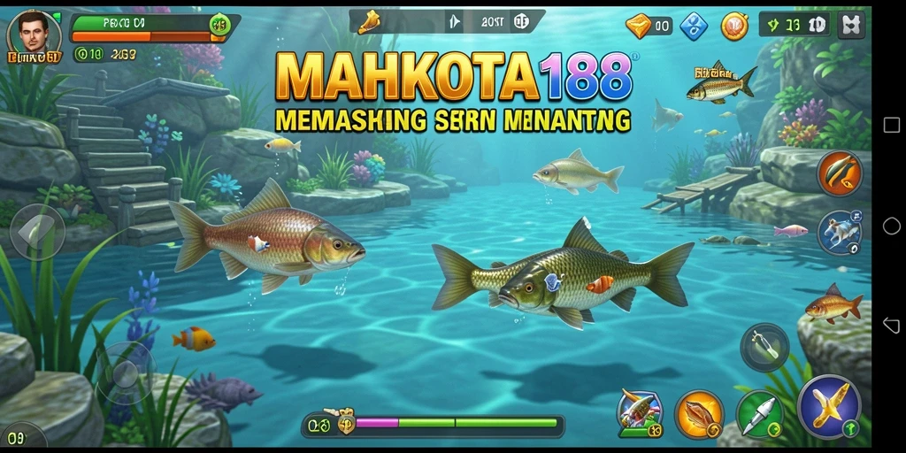 Tangkapan ikan besar dalam gameplay MAHKOTA188 yang seru.