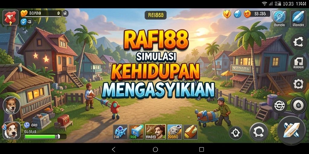 Tampilan menarik dari gameplay RAFI88 dengan aktivitas simulasi.